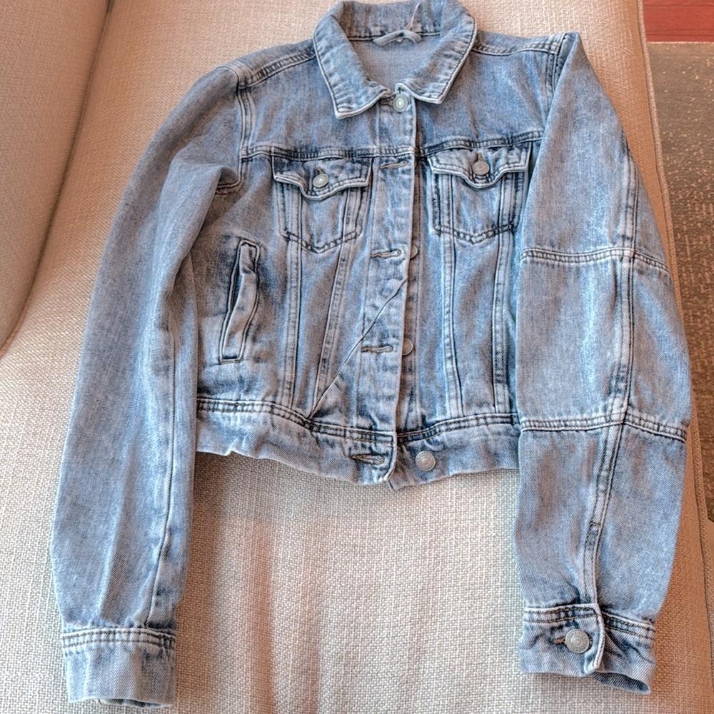 Free People Rumors Denim Jean Jacket - Picture 4 of 9